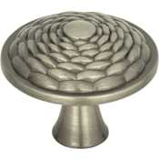 Atlas Homewares Mandalay 1-5/16 Inch Mushroom Cabinet Knob Brushed Nickel