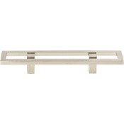 Atlas Homewares Nobu 3 Inch Center to Center Rectangular Cabinet Pull Brushed Nickel