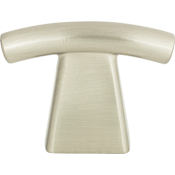 Atlas Homewares Fulcrum 1-1/2 Inch Bar Cabinet Knob Brushed Nickel