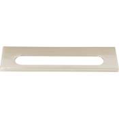 Atlas Homewares Edge Pulls 5 Inch Center to Center Finger Cabinet Pull Brushed Nickel