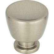 Atlas Homewares Conga 1-1/8 Inch Conical Cabinet Knob Brushed Nickel