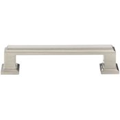 Atlas Homewares Sutton Place 3-3/4 Inch Center to Center Handle Cabinet Pull Brushed Nickel
