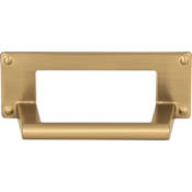 Atlas Homewares Bradbury 3 Inch Center to Center Handle Cabinet Pull Warm Brass