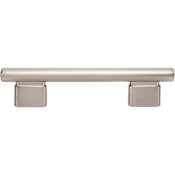 Atlas Homewares Holloway 3-3/4 Inch Center to Center Bar Cabinet Pull Brushed Nickel