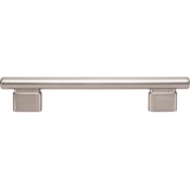 Atlas Homewares Holloway 5-1/16 Inch Center to Center Bar Cabinet Pull Brushed Nickel