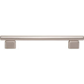 Atlas Homewares Holloway 6-5/16 Inch Center to Center Bar Cabinet Pull Brushed Nickel