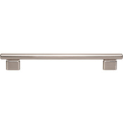 Atlas Homewares Holloway 7-9/16 Inch Center to Center Bar Cabinet Pull Brushed Nickel