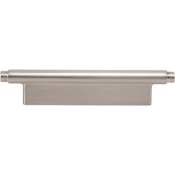 Atlas Homewares Kayden 3-3/4 Inch Center to Center Rectangular Cabinet Pull Brushed Nickel