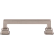 Atlas Homewares Erika 3-3/4 Inch Center to Center Handle Cabinet Pull Brushed Nickel