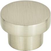 Atlas Homewares Chunky Knobs 1-3/8 Inch Mushroom Cabinet Knob Brushed Nickel