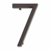 Atlas Homewares Modern Avalon Address Number 7 Aged Bronze