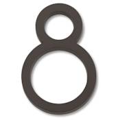 Atlas Homewares Modern Avalon Address Number 8 Aged Bronze