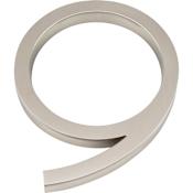 Atlas Homewares Modern Avalon 6 Inch Tall Address House Number '9' Brushed Nickel