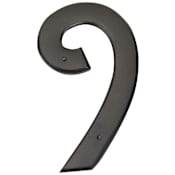 Atlas Homewares Mission Address Number 9 Aged Bronze