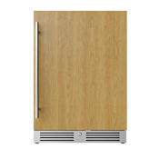 Avallon Premier 24 Inch Wide 45 Bottle Capacity Panel Ready Built-In / Free Standing Dual Zone Wine Cooler Panel Ready
