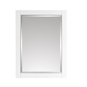 Avanity Allie 22" x 28" Framed Single Door Medicine Cabinet with Soft Close Hinges White