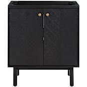 Avanity Adele 30" Single Free Standing Vanity Cabinet Only - Less Vanity Top Black