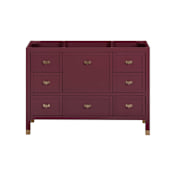 Avanity Alana 48" Single Free Standing Vanity Cabinet Only - Less Vanity Top Burgundy Red