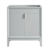 Avanity Emma 30" Single Free Standing Wood Vanity Cabinet Only - Less Vanity Top Dove Gray