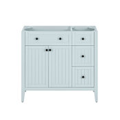 Avanity Layla 36" Single Free Standing Vanity Cabinet Only - Less Vanity Top Ice Blue