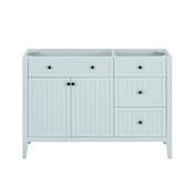 Avanity Layla 48" Single Free Standing Vanity Cabinet Only - Less Vanity Top Ice Blue