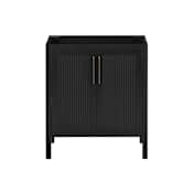 Avanity Luka 30" Single Free Standing Vanity Cabinet Only - Less Vanity Top Black Oak