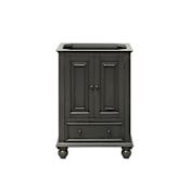Avanity Thompson 24" Single Free Standing Vanity Cabinet Only – Less Vanity Top Charcoal Glaze