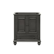 Avanity Thompson 30" Single Free Standing Vanity Cabinet Only – Less Vanity Top Charcoal Glaze
