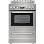 Avanti Elite 24 Inch Wide 2.3 Cu. Ft. Free Standing Electric Range Stainless Steel