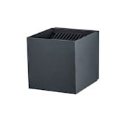Avenue Lighting Avenue Outdoor 8" Tall 2 Light LED Outdoor Wall Sconce Black