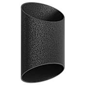 Avenue Lighting Avenue Outdoor 12" Tall LED Cylindrical Outdoor Wall Sconce Black