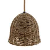 Avenue Lighting Malibu 16" Wide Pendant with Natural Hemp Rope Shade Natural Hemp Rope