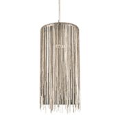Avenue Lighting Fountain Ave. 6" Wide Circular Mini Pendant Chrome