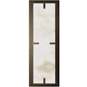 Avenue Lighting Sedona 20" Tall Wall Sconce Alabaster / Aged Brass