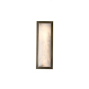 Avenue Lighting Sedona 20" Tall Wall Sconce Alabaster / Aged Brass