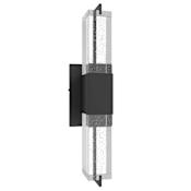 Avenue Lighting The Original Glacier 2 Light 17" Tall LED Bath Bar Black