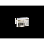 Avenue Lighting Broadway 7" Tall Wall Sconce Polished Nickel