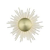Avenue Lighting Marquee St. 3 Light 22" Tall LED Wall Sconce with Hammered Metal Shade Hammered Brushed Brass