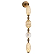 Avenue Lighting Dubai 40" Tall Wall Sconce Aged Golden Brass