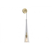 Avenue Lighting Abbey Park 28" Tall Wall Sconce Brushed Brass
