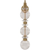 Avenue Lighting Avra 27" Tall Wall Sconce Aged Brass