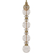 Avenue Lighting Avra 35" Tall Wall Sconce Aged Brass