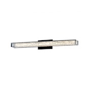 Avenue Lighting Cermack St. 20" Wide LED Bath Bar Black
