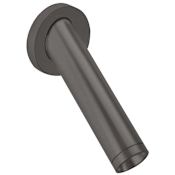 Axor Starck Tub Spout Wall Mounted Non Diverter - Engineered in Germany, Limited Lifetime Warranty Brushed Black Chrome