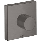 Axor ShowerSolutions Single Handle 3 Function Diverter Valve Trim - Less Valve Brushed Black Chrome