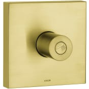 Axor ShowerSolutions Single Handle Volume Control Trim - Less Valve Brushed Gold Optic