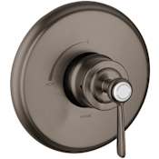 Axor Montreux Pressure Balanced Valve Trim Less Valve - Engineered in Germany, Limited Lifetime Warranty Brushed Black Chrome