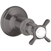Axor Montreux Volume Control Trim Less Valve - Engineered in Germany, Limited Lifetime Warranty Brushed Black Chrome