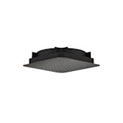 Axor Citterio C 2.5 GPM Single Function Flush Ceiling 11' Rain Shower Head - Less Rough In Brushed Black Chrome
