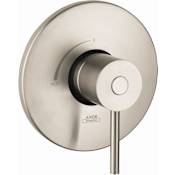 Axor Uno Pressure Balanced Valve Trim Less Valve - Engineered in Germany, Limited Lifetime Warranty Brushed Nickel